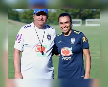 Técnico da Seleção Brasileira garante participação de Marta na Copa do Mundo
