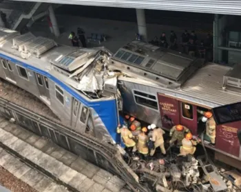 Colisão entre trens deixa oito feridos na Zona Norte do Rio