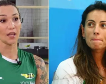 Ana Paula critica Tiffany e jogadora rebate: 'Para mim você nem existe'
