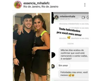 Mileide Mihaile, ex-mulher de Safadão, assume namoro com cantor Wallas Arrais