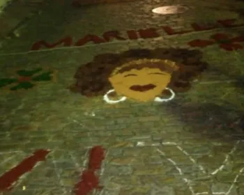 Guarda de Ouro Preto destrói tapete de serragem em homenagem a Marielle