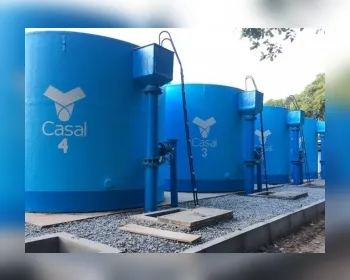 Serviço da Casal causará falta d'água em quatro lugares de Maceió nesta quarta