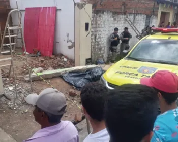 Viga de concreto despenca de imóvel em construção e mata pedreiro em Murici