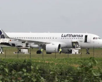 Avião da Lufthansa é evacuado após ameaça de bomba 