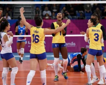 Seleção feminina de vôlei domina Porto Rico em estreia no Pan-Americano