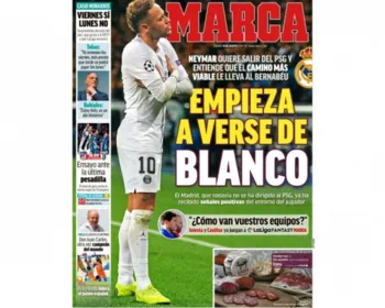 Jornais de Madri veem Neymar mais perto do Real: "Começa a se ver de branco"