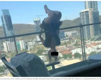 Mexicana cai de 24 metros ao fazer posição de ioga em varanda de apartamento