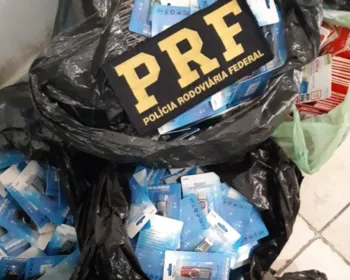 PRF prende três após apreender produtos sem nota fiscal em São Miguel dos Campos