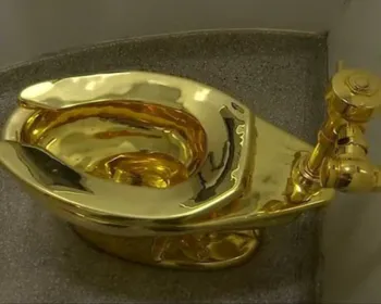 Vaso sanitário de ouro é roubado de palácio no Reino Unido