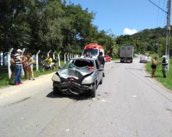 Motociclista fica gravemente ferido em colisão frontal em Santa Luzia do Norte