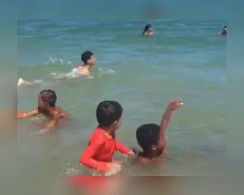 Crianças de Santana do Mundaú veem o mar pela primeira vez