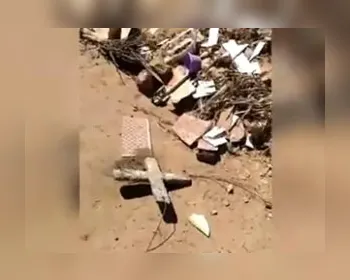 VÍDEO: restos mortais são encontrados em meio a metralha em Craíbas