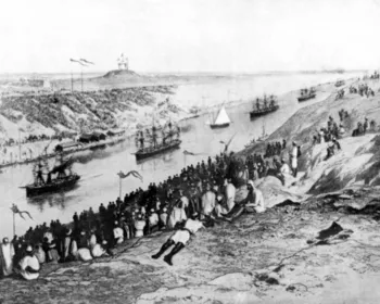Canal de Suez chega aos 150 anos com comemorações discretas