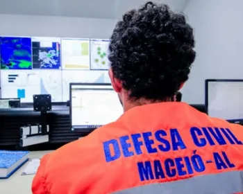 Defesa Civil alerta para chuvas moderadas em Maceió nesta quarta