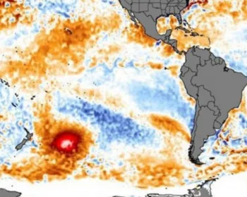 Mancha quente de água no oceano intriga cientistas