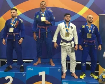 Atleta alagoano conquista título europeu de jiu-jitsu em Portugal