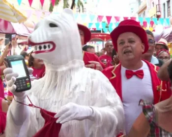 La Ursa que aceita cartões de crédito e débito chama atenção em prévia no Recife