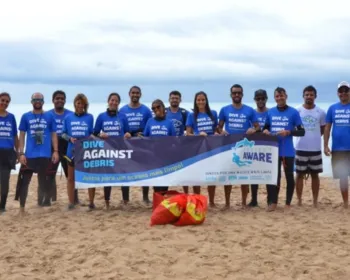 Mutirão internacional de limpeza subaquática acontece pela segunda vez em Maceió