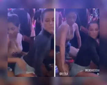 Paolla Oliveira dança até o chão em show com Lexa e Monique Alfradique