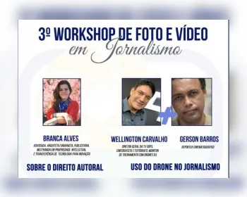 Arfoc/AL promove 3º Workshop de Foto e Vídeo em Jornalismo