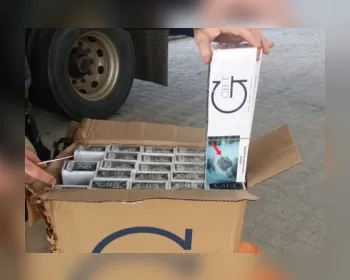 Dupla é presa com 110 mil maços de cigarros contrabandeados em Delmiro Gouveia
