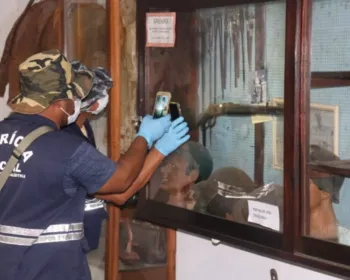 Instituto de Criminalística faz perícia em museu furtado em Palmeira dos Índios