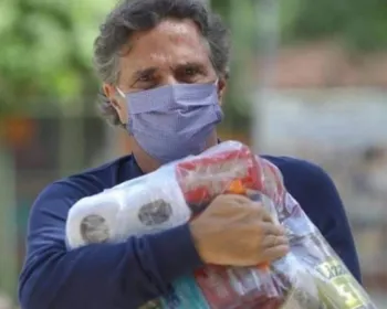 Nelson e Pedro Piquet aumentam doações de cestas básicas em Brasília