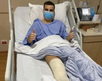 Após um mês e 18 dias, Rafael Longuine realiza cirurgia no joelho direito