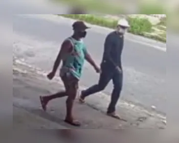 VÍDEO: Dois homens suspeitos de diversos assaltos são procurados na capital