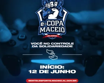 e-Copa Maceió Solidária começa nesta sexta com jogos de duas categorias