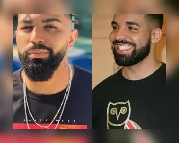 Gabigol surge de novo visual e fãs comparam: 'Drake?'