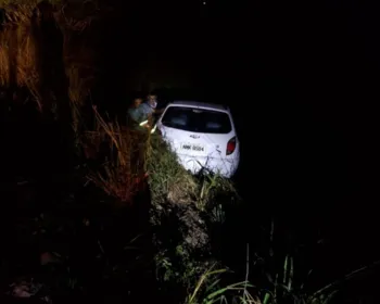Condutor inabilitado se envolve em acidente na zona rural de Limoeiro de Anadia