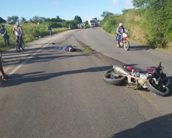 Acidente deixa um motociclista morto na AL-115, no município de Igaci