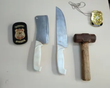Armas utilizadas para matar adolescente no interior são encontradas em açude