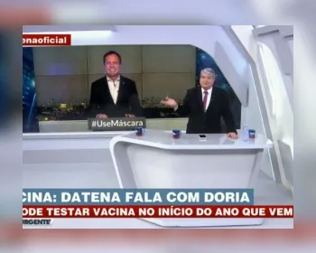 Doria ri de Bolsonaro por cloroquina para ema, e Datena diz: 'vai ter pau'