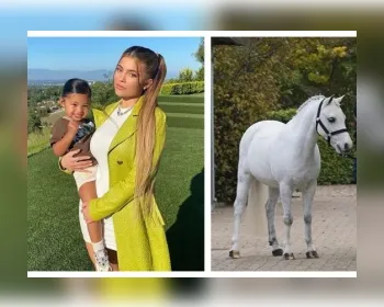 Kylie Jenner desembolsa mais de 1 milhão de reais para dar pônei para filha
