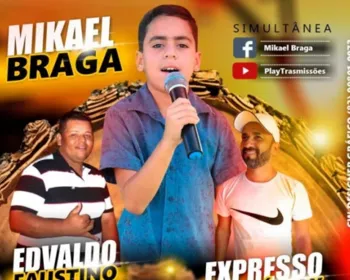 Jovem cantor prepara live solidária para ajudar ONG 'Em Busca de Sorrisos'
