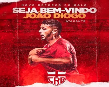 CRB anuncia contratação de João Diogo, ex-Figueirense 