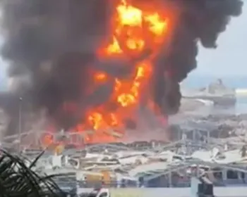 VÍDEO: Novo incêndio atinge região portuária em Beirute
