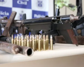 Nove armas de fogo são apreendidas por dia na Bahia, de janeiro a setembro