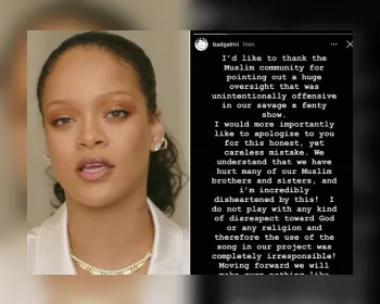 Rihanna pede desculpas após acusação de islamofobia: "Foi irresponsável"