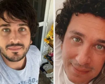 Rafael Portugal surpreende ao surgir irreconhecível de barba e cabelo liso