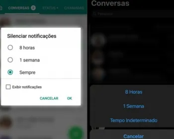 WhatsApp libera função para silenciar conversas e grupos para sempre