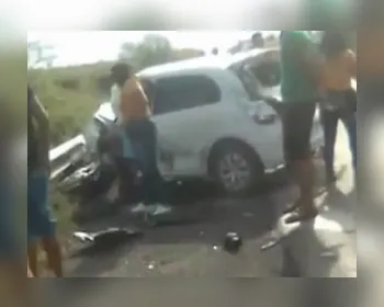 Acidente deixa uma pessoa morta e duas feridas na AL-423, em Delmiro Gouveia