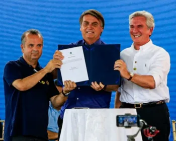Em Piranhas, Bolsonaro destaca atuação parlamentar de Collor em defesa de AL