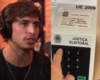 Felipe Prior se explica após filmar urna em eleição: "Achei que dava exemplo"