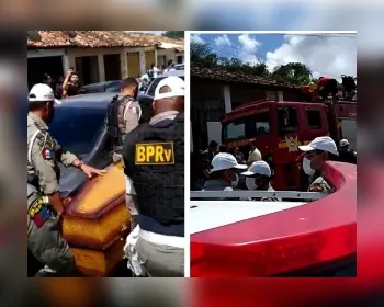 VÍDEOS: Militar assassinado em Porto de Galinhas é sepultado em Maceió