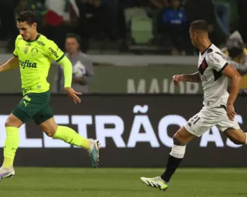 Palmeiras derrota o Vasco com golaço de Veiga e segue em segundo