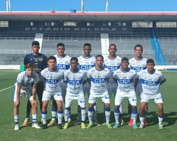 CSA enfrenta o Bahia pelas quartas da Copa do Brasil Sub-20