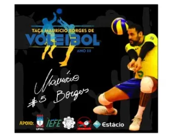 Medalhista olímpico, Maurício Borges participa de torneio de vôlei nesta sexta (20), em Maceió